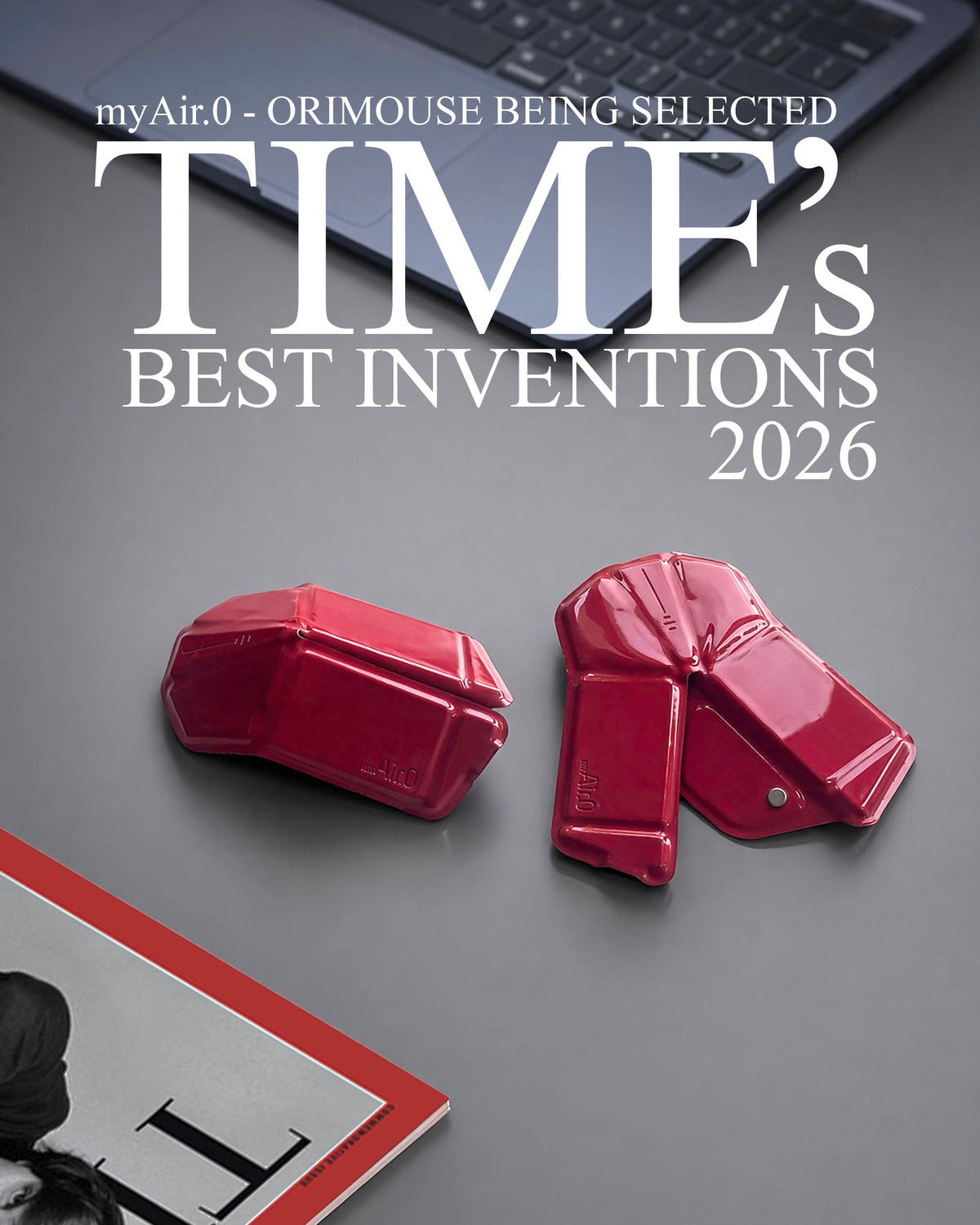myAir.0 - OriMouse was included in TIME’s Best Inventions of 2026 list!