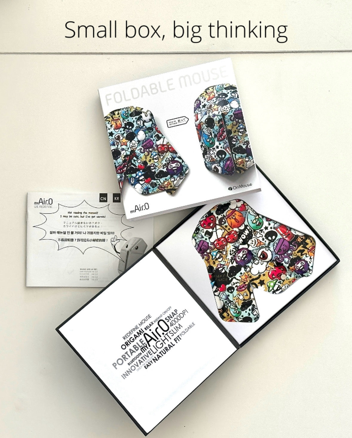 Small box, big thinking [ OriMouse Package ]