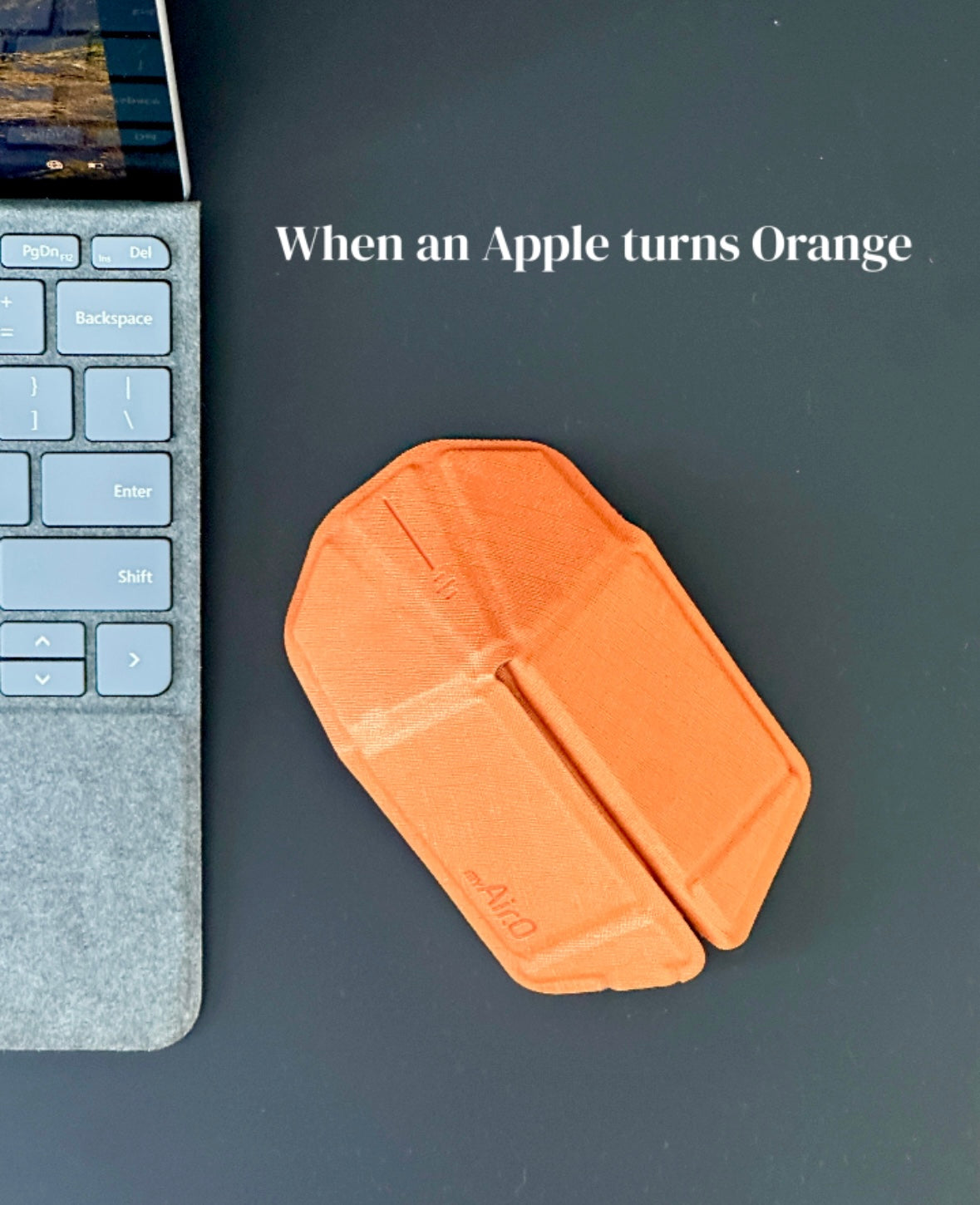 When an Apple turns Orange.