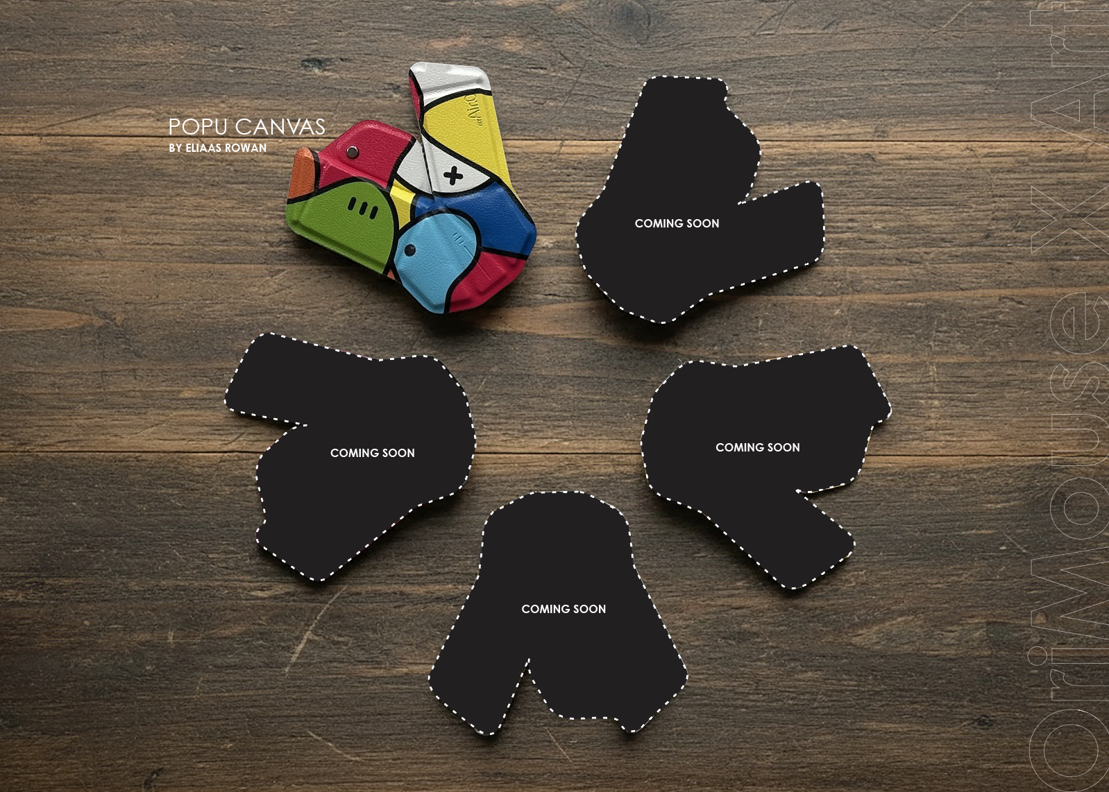 OriMouse × Art — Art That Moves With You