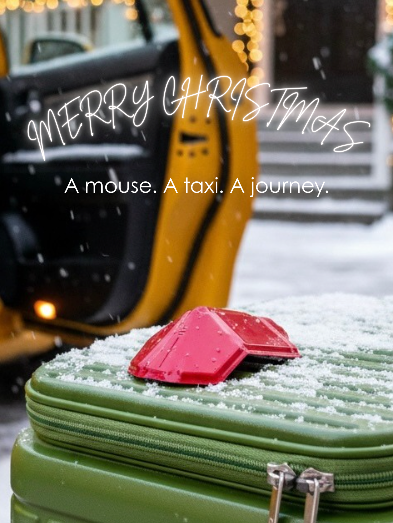 A mouse. A taxi. A journey.